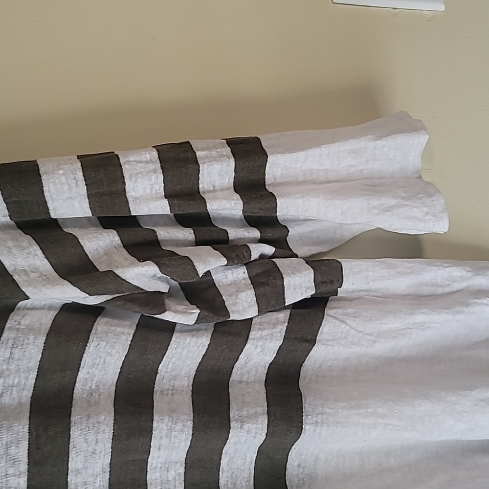 Chico's Boatneck  100% Linen Women Pullover Top XL - Picture 3 of 10